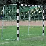 Handballtornetz Handball Fußball Kleinfeld Tornetz 3,10 x 2,10 m Tiefe Oben 0,80 / unten 1,00 m, PP 3 mm ø, Grün