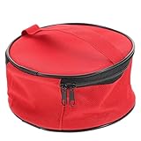 GARIOUANS Runde Campingtasche aus Oxford Gewebe mit Tragegriff Geschirr und Besteckaufbewahrung Outdoor Picknick Organizer