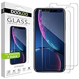 Dooloo Ultraglas HD Panzerglas [3 Stück] kompatibel mit iPhone XS, iPhone X kratzfeste Panzerfolie 9H Hart Glas Folie mit optimalem Displayschutz blasenfreie Schutzfolie