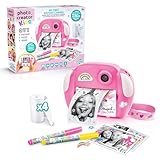 Photo Creator Meine erste Sofortdruckkamera, Kinder-Digitalkamera, Rosa, integrierter Thermodrucker, Keine Tinte nötig! 250+ Drucke, personalisierbar mit Aufklebern, wiederaufladbar, ab 4 Jahren