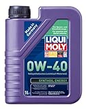 LIQUI MOLY Synthoil Energy 0W-40 | 1 L | vollsynthetisches Motoröl | Art.-Nr.: 1360, farblos