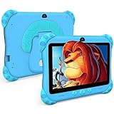 Ascrecem Kinder Tablet 7 Zoll Android Tablet für Kinder mit WiFi Dual Kamera Bluetooth,Kindersicherung,Quad Core,2GB+32GB ROM,Kleinkind Kindertablet ab 3-14 Jahre für mädchen Junge Youtube Google Play