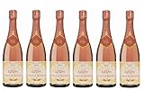 6x 0,75l - Cave de Lugny - Rosé - brut - Crémant de Bourgogne A.O.P. - Frankreich - Rosé-Schaumwein brut