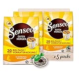 Senseo ® Pads Guten Morgen XL - Kaffee RA-zertifiziert - 5 Vorratspackungen x 20 Becherpads