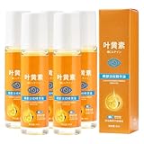 VC Antifalten Serum,Upgrade VC Lutein Eye Serum, Lutein Augenserum mit Vitamin C, pflegendes Anti-Aging-Öl gegen Falten, Tränensäcke & Augenringe, für strahlend frischen Blick (5PCS)