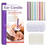 Ohrenkerzen zur Reinigung Ohrenschmalz, Ohrenkerzen für Erwachsene, Ohrenschmalz entfernen und entspannen,16 Stück