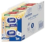 Tempo Toilettenpapier feucht Tempo Sanft Pflegend Trio-Pack (18 (6 x 3) Packungen x je 42 Blatt), Großpackung, 1 kg