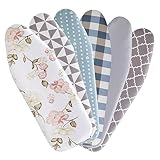 HBALDTEDC Bügeltischbezug pad, Hitzebeständiger Bügelbrettbezug aus Baumwolle for 36 x 12 bis 43 x 15,7 Zoll(D,43'X15.7')