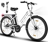 ELEKGO 26 Zoll E-Bike, Li-Batterie 36V/8,4Ah Ebike, Elektrofahrrad für Damen Herren, Pedelec Cityräder Cruise City Bike,250W Motor,bis 35-70KM