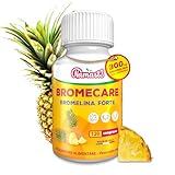 Namastr3 Bromecare Bromelain stark entwässernd 2500 GDU/g - 120 Tabletten à 500 mg - Bromelain Drainage stark abnehmen Anti-Cellulite, Verdauungsunterstützung, starkes Bromelain 60 g - Made in Italy