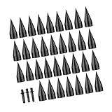 Abaodam 1Satz Brennholzsplitterbohrer Mit Griffen Für Handbohrer Und Elektrischen Hammer Effizientes Holzbearbeitungswerkzeug Für Schnelles Spalten Von Holzstämmen