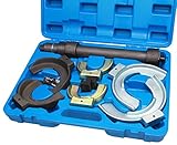 Herkules Werkzeuge Federspanner für Mc Pherson Federbeinsysteme, Auto, Front, Metall, 300 mm Arbeitsbereich, 1000 KG Maximale Spannkraft