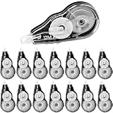 STATIONERY ISLAND 14er Korrekturroller, 12 m x 5 mm Korrekturmaus mini mit Schutzkappe, Korrekturband Roller für Schuler & Büro schreibwaren