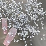 100 Stück 3mm Rauten Strasssteine Nägel Glitzersteine Zirkon Edelsteine Nail Gems 3D Nail Art Kristalle Steine Nail Charms Nägel Rhinestones Nailart Glitzer Steine Nagelset Nageldesign Dekosteine
