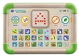 Vtech Baby Interaktives Holz-Lerntablet – Umweltfreundliches Kindertablet aus FSC®-zertifiziertem Holz – Leuchtende Touch-Oberfläche und Verschiedene Spielmodi – Für Kinder von 1-4 Jahren