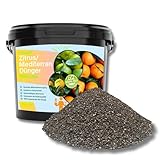 Rodopi Bio-Zitrusdünger & Mediterranpflanzen-Dünger Granulat 7-3-8 – 3 Monate Langzeitwirkung – 100% pflanzlich & vegan – Organischer NPK-Dünger – Ideal für Zitronenbaum, Olive & Bougainvillea 3kg