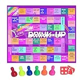 Patifirst Trinkspiele für Partys, Gesellschaftsspiele Mit Würfeln Für Erwachsene, Strategiespiele Für Geburtstag Reise Paare Halloween Date Night Urlaub