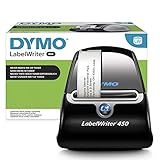 DYMO LabelWriter 450 Etikettendrucker | für bis zu 51 Etiketten/Minute | 300 dpi. Thermodirekt Etikettiergerät | USB | für LW Etiketten bis 60mm Breite, schwarz