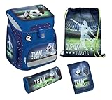 Scooli EasyFit Schulranzen-Set 5-teilig Team Player