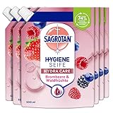 Sagrotan Handseife Nachfüller Brombeere und Waldfrüchte – 6 x 500 ml Flüssigseife