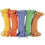 WOTZOV Kletterseil Kletterseil Tragkraft 2800kg,12mm Rot/Grün/Blau/Orange Sichere Fluchtausrüstung,Hohe Festigkeit,ReißfestMehrfach,Green 70M