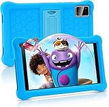 SUMTAB Tablet für Kinder, 7 Zoll, Android Tablet, 3 + 5 RAM 64 GB ROM (TF Karte 128 GB) Google zertifiziert, Kids Software Pre-Installed, WLAN, Tablet PC mit stoßfester Schutzhülle für Tablet