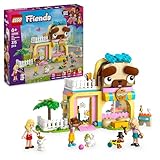 LEGO Friends Geschäft für Haustierzubehör - mit Hund, Katze und Kaninchen als Tierfiguren, 3 Minifiguren und viel Zubehör für die Haustierpflege - Geschenk für Mädchen und Jungen ab 6 Jahren - 42650