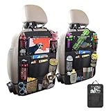 Xiazhi 1Pcs Rückenlehnenschutz Auto Kinder für BMW M4 Coupé F82 I 2014-2020, Oxford Auto Organizer Aufbewahrungstasche,Wasserdicht Anti-Kick Aufbewahrung