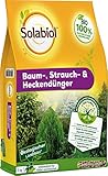 Solabiol Baum-, Strauch & Heckendünger mit Wurzelstimulator und natürlicher Sofort- und Langzeitwirkung, 5 kg Sack