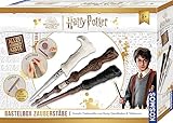 Kosmos 604653 Harry Potter Zauberstab herstellen, Zauberstäbe von Harry Potter, Dumbledore und Voldemort basteln, AllesKönnerKiste Bastelset, Harry Potter Geschenke und Merch