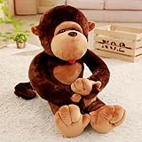 QhBdjx Orang-Utan Puppe süß AFFE Plüschtier Kinder Junge Weihnachten Geschenk Geburtstagsgeschenk Dekoration 80cm 1