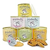 Pfotenliebe Bio-Katzenfutter, Schnupperpaket mit verschiedenen Sorten, ausgezeichnete Bio Qualität seit 2007, 6x200g