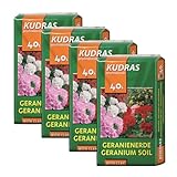 Kudras Balkon Geranien- und Kübelpflanzenerde 160L (2x80L)