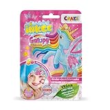 INKEE Gesichtsmaske Kinder GALUPY UNICORN | Beauty Tuchmaske mit Fruchtgummi-Aroma, Calendula und Kamille-Extrakte - Feuchtigkeitsmaske Gesicht für Mädchen ab 6 Jahre