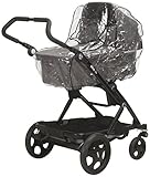 Playshoes Unisex Kinder Universal-Regen-Verdeck für Kinderwagen/Sportwagen 448966, 21 - transparent, 1 Stück (1er Pack)