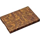 Kesper Tranchierbrett Mosaik aus Akazienholz, Holz, braun, 42 x 30 x 4 cm