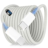 Zestiq 240W USB C auf USB C Ladekabel, Typ-C-Ladekabel Schnellladekabel USB-C für iPhone 17/16/15 Serie, MacBook Pro/Air, HP, iPad Pro, Galaxy S25, Switch 2, Steam Deck – 2M