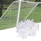 Jadeshay Fußballtornetz, Fußballtor Netz 3m x 2m Fußball Tor Net Polypropylenfaser Ersatznetz für Fußballtor Sportspiel-Trainingstools