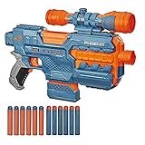 Elite 2 Phoenix CS-6 motorisierter Blaster, 12 Nerf Darts, 6-Dart Clip-Magazin, Fernrohr, Tactical Rails, Befestigungspunkte, 4AA Batterien