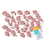 Bundle mit Topps - Match Attax Champions League 2025/26 - Trading Cards - 50 Verschiedene, zufällige Karten + Exklusive Collect-it Hüllen