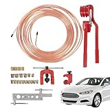 Aufweitwerkzeug Set - Messing Rohr Bördel Set,4,76 Mm Aufweiter Für Rohrschneiden Biegen Bremssystem Reparatur Kälteanlagen Anhänger Und Motorrad