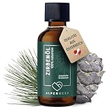 Alpenherz Zirbenöl 50 ml - 100% naturrein, ätherisches Zirbelkieferöl aus Österreich für Duftöl Raumduft Duftlampe Zirbenwürfel Diffuser Zirbe Lufterfrischer Zirbelkiefer Öl Geschenke