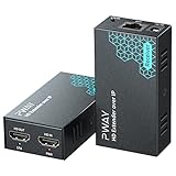 PW-DT243 HDMI Extender over IP 150m/492ft Bertragung über Cat5e/6/7/8 Netzwerkkabel Unterstützt Lokales Loopout und 1 bis Mehrfachübertragung über den Netzwerk Switch