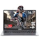 ACEMAGIC Gaming Laptop AMD Ryzen 7 5700U (8C/16T, bis zu 4,3 GHz),16.1Zoll Computer mit Deutscher Tastaturabdeckung,16GB DDR4 512GB SSD,Backlit Keyboard,WiFi6,BT5.2,Type-C,HDMI