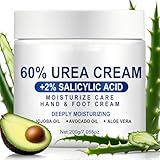 Fußpflegecreme, tiefenfeuchtigkeitsspendender Balsam 200 Gramm – feuchtigkeitsspendende Pflege für trockene Haut | Geeignet für Frauen und Männer, für Fersen, Ellbogen, Knie, Hände, Haut und für die