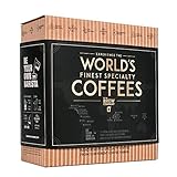 Innovatives Kaffee Geschenk Set für Männer & Frauen - 5 Beste Single Estate Spezialitäten & Bio Kaffees Aus Aller Welt | Brauen & Genießen Sie Jederzeit & Überall | Probierset für Kaffeeliebhaber