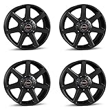 4x Borbet Felgen Alufelgen CWE 7x16 ET30 5x112 black matt kompatibel mit VW California Tiguan Transporter