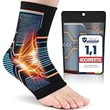 Usmlicer Professionelle Sport Knöchelbandage,Sprunggelenkbandage,Kompressionssocken, Höchster Komfort und optimale Stabilität,für Damen Herren-M