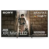 Sony BRAVIA 5 XR Mini-LED 98 Zoll Fernseher (K98XR55), AI XR-Prozessor, akustisches Multi-Audio, Dolby Vision/Atmos, IMAX Enhanced, Google TV (2025), Google Cast, Apple AirPlay 2, Game Menu, Smart TV
