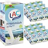 Pufai, Milch LAC H-Milch 3,5% Fett laktosefrei Haltbare Milch, je 1 Liter, 24 Stück + pufai